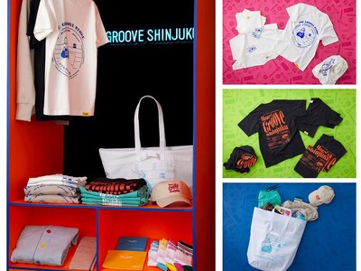 新宿・歌舞伎町の思い出をまとうアパレルコレクションを「THE GROOVE STORE」で販売開始
