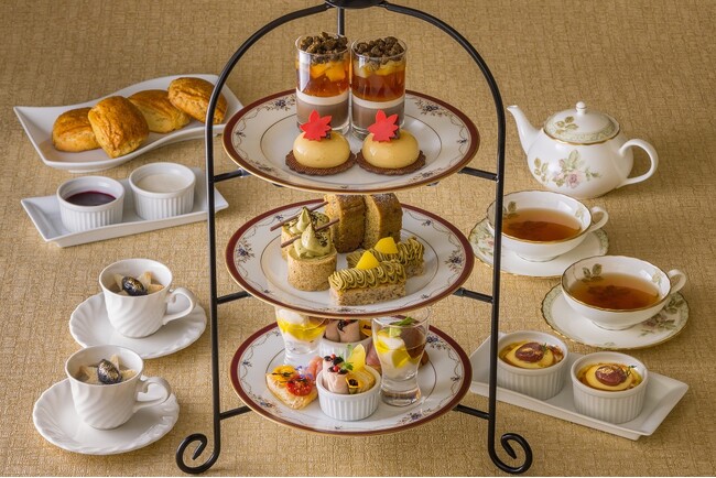 吉祥寺で味わう秋のご褒美「栗とほうじ茶のアフタヌーンティー」が初登場