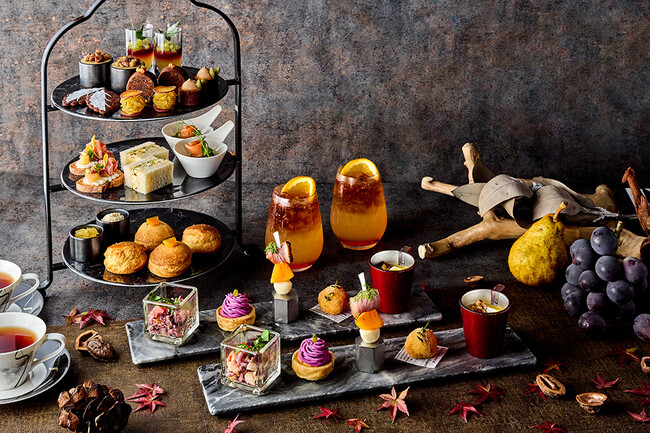 【SHIBUYA STREAM HOTEL】渋谷で秋の味覚を堪能！栗・さつまいも・かぼちゃを使ったストリームアフタヌーンティーが10月1日より提供開始！