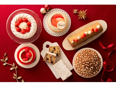 【ザ・キャピトルホテル 東急】2025年クリスマスケーキの予約を11月1日より開始。“赤”を纏った新作ケーキなど全7種類のスイーツ＆ブレッド