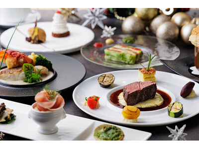 神戸三宮のクリスマスディナー、鮑・蟹・オマール海老など贅沢な食材で彩る全9品のフルコースを楽しむ特別な2日間、12月24日・25日に開催
