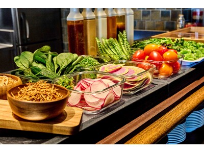 【平日限定】選べるメインと地産地消の美味しさを楽しむハーフブッフェ。新しくなったメインディッシュで、羽田空港を望む特別なランチタイムを