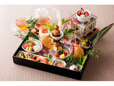 札幌エクセルホテル東急にて、苺とたい焼きの和のコラボが実現！苺一会の「和のアフタヌーンティー」1月17日（土）より期間限定で提供