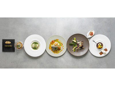 香りが誘う、特別なフレンチコース「Menu aux Arômes」地上130メートルからの景観とともに心ほどけるひとときを