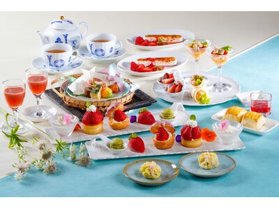 松江の歴史と春の恵みを一皿に。松江エクセルホテル東急で、茶の湯文化に親しむ春の限定アフタヌーンティーを開催。目の前で仕上げるカタラーナと老舗の上生菓子を堪能。