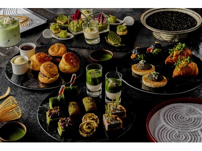 【SHIBUYA STREAM HOTEL】静寂を味わう大人の休息。抹茶のほろ苦さと胡麻の香ばしさが重な...