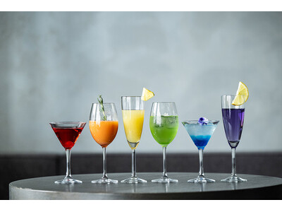 “虹色の乾杯”でLGBTQ+への理解と支援を。大阪エクセルホテル東急、多様性のシンボルを表現した6色のカ...