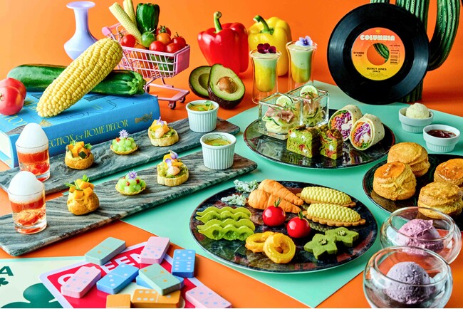 【SHIBUYA STREAM HOTEL】「えっ、これも野菜？！」渋谷のホテルで驚きの新体験。スイーツの概念を覆す、夏の彩り野菜が主役のアフタヌーンティー開催