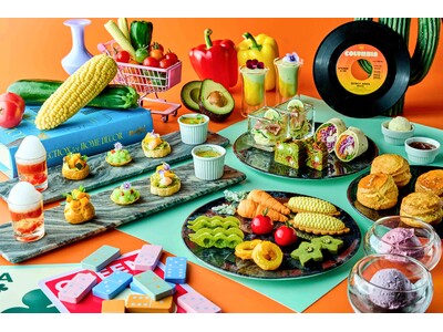 【SHIBUYA STREAM HOTEL】「えっ、これも野菜？！」渋谷のホテルで驚きの新体験。スイーツの概念を覆す、夏の彩り野菜が主役のアフタヌーンティー開催