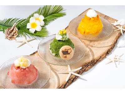 渋谷の夏を涼やかに彩る、ご褒美かき氷！旬の果実と和の甘味を詰め込んだ「桃」「マンゴー」「抹茶」3種の“夏氷”を販売開始