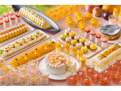 吉祥寺のホテルで桃とマンゴーを味わい尽くす。初開催！夏を代表する二大人気フルーツが主役のスイーツブッフェを水曜夜限定で開催！