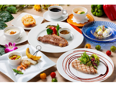 神戸三宮でサーロインもシーフードも何度でもおかわり自由。「コース料理の贅沢感」と「食べ放題の満足感」のハイブリッド！大人気企画の第二弾「夏のランチコース」が8月1日より登場。