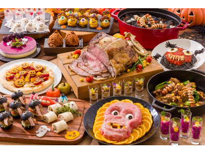 大阪のホテルで秋の味覚と遊び心あふれる料理、“コワ可愛い”スイーツを堪能！「ハロウィーンブッフェ2026」 9月11日より開催