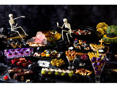 大阪のホテルで一夜限りの50名様限定「漆黒のハロウィーンブッフェ」を開催！～ドレスコードは「黒」。黒い食...