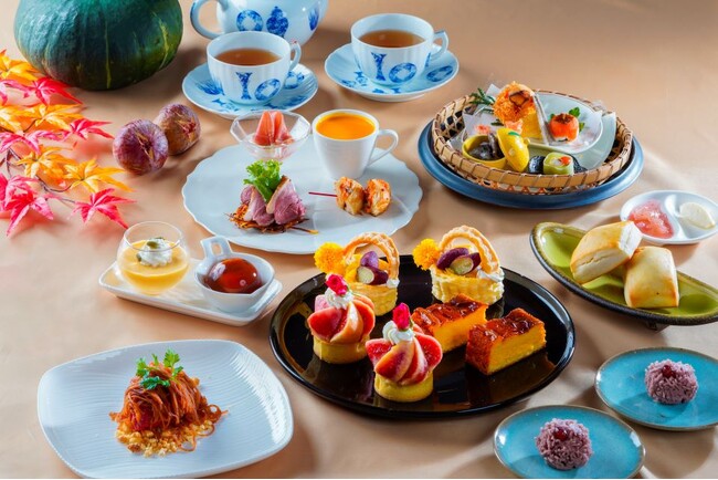 松江の茶の湯文化と秋の味覚を和洋のスイーツで。月替わりの上生菓子や絞りたてモンブランを楽しむ「松江　茶の湯文化のアフタヌーンティー」期間限定開催