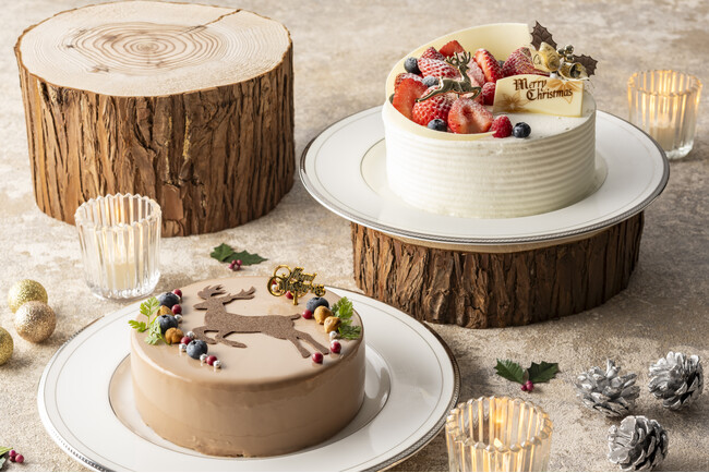 京都東急ホテルにて聖夜を彩る2種のクリスマスケーキの予約受付を11月より開始！今年は、ノワゼットキャラメルオランジュやいちごデコレーション！