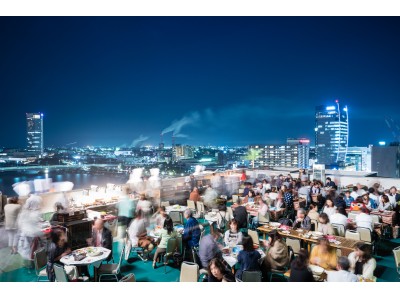 【ホテルオークラ新潟】開放・間隔・分散で安心！地上50メートルのビアガーデン「The Rooftop Beer Teracce」開催