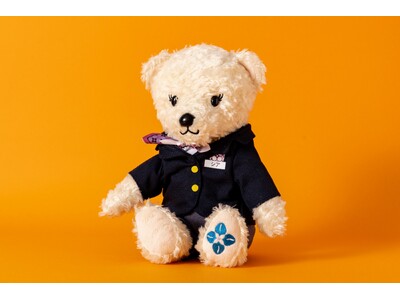 【ホテルオークラ神戸】新マスコットベア「シア」ぬいぐるみを6月22日より発売