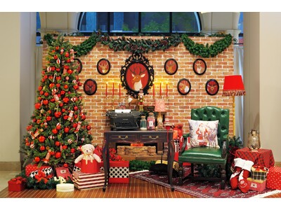 【ホテルオークラ東京ベイ】クリスマス期間限定のフォトスポット「サンタクロースの部屋」が11月4日より登場