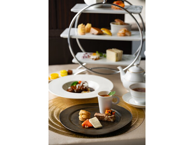 【ホテルオークラ福岡】〈2月限定〉博多座コラボレーションメニュー『HAKATAGAWAハイティー』を提供