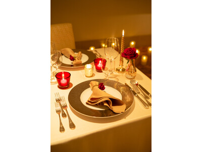 【ホテルオークラ福岡】一夜限りの『静寂と炎のバレンタインディナー』を2月14日に提供