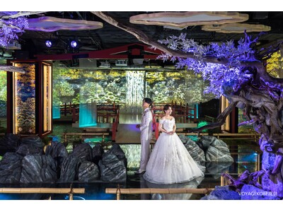 【ホテルオークラ神戸】劇場型アクアリウム アトアと共同でフォトウエディングプランを2026年4月1日より販売