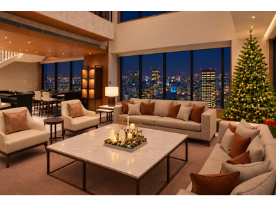 【オークラ東京】2026年クリスマス「憧れの、その先へ。想いを重ねるクリスマスの一夜」をテーマに、館内最高峰のトップ・スイートルームで過ごす、初のプレミアム宿泊プランを販売