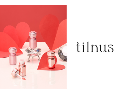 メイクアップブランド「tilnus(ティルナス)」から、パールがきらめくぷっくり※唇を演出する ホリデー限定の