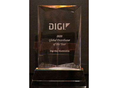Digi-Key Electronics、Digi Internationalの年間グローバルディストリビュータ賞を4年連続で受賞 