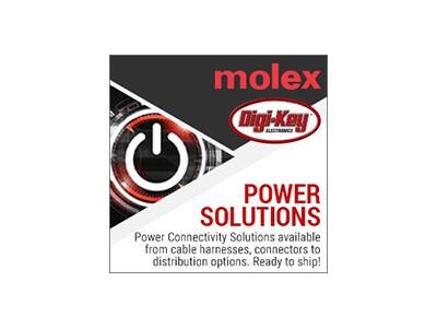Digi-Key Electronics、パワーコネクティビティ製品提供のため、Molexとのパワーフォーカスキャンペーンを開始