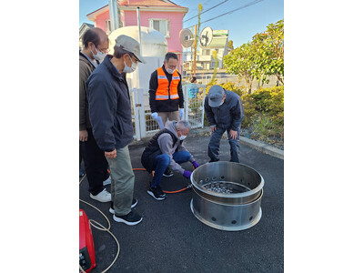 静岡県「地域防災の日」に災害対応型ランドリーを活用　茶ノ木平町自主防災会 コインランドリーを拠点に防災訓練を実施