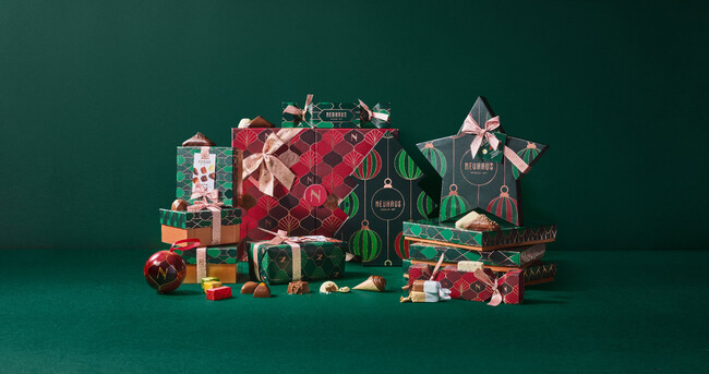 【ノイハウス NEUHAUS】クリスマスシーズン限定の2025年ホリデーコレクション販売開始