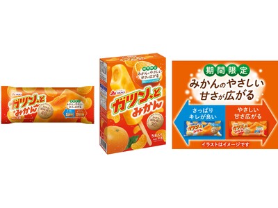 「ガツン、とみかん」史上初！ みかんのやさしい甘さが広がる秋冬向け商品が期間限定で登場！