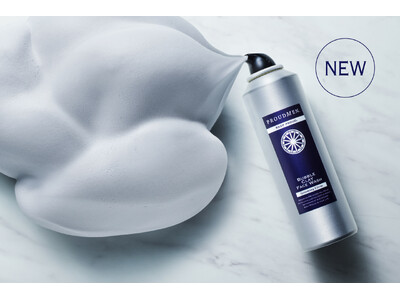 【プラウドメン】1秒で超濃密泡。皮脂・毛穴汚れを落とす炭酸＊泡洗顔『バブルクレイフェイスウォッシュ』が新登場。