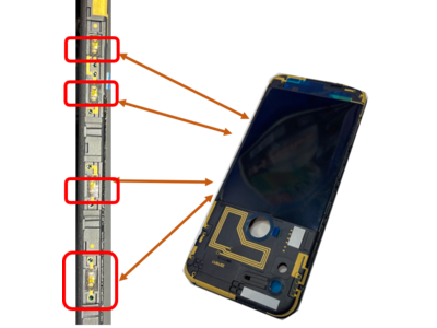 KDDI様向 京セラ様 DIGNO(R) SX3（ビジネススマートフォン）外形ケース側面スイッチのはんだ実装をIHリフローによる実装受託サービス”IH-EMS”で量産化