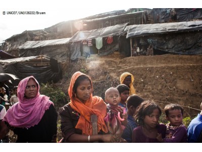 ユニセフ事務局長がバングラデシュ訪問、支援拡大の緊急性を訴える【共同プレスリリース】