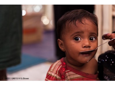 ロヒンギャ難民の子どもを襲う栄養不良、貧血、疾病【報道参考資料】