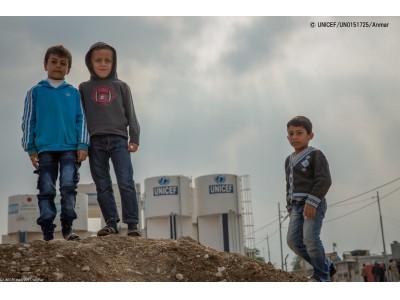 イラクの子ども4人に1人に、紛争と貧困の影響【プレスリリース】
