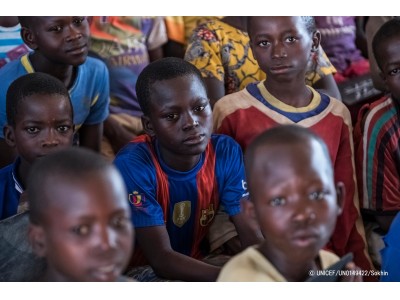中央アフリカ共和国：情勢悪化、130万人の子どもたちに人道支援が必要【プレスリリース】