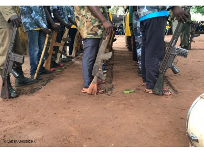 南スーダン：子ども兵士100人以上、武装勢力から解放【プレスリリース】
