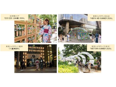 日本橋エリア・東京ミッドタウン（六本木・日比谷・八重洲）で街めぐり　“日本の夏の涼とエコな暮らし”体験イベントを開催