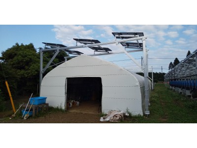 千葉エコが営農型太陽光発電システムフル活用事業に採択されました。