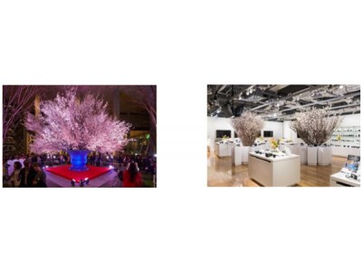 大阪梅田のラグジュアリースポットで最新テクノロジーによる幻想的なお花見を！　桜とエンターテインメントの饗宴　期間：2018年3月2日（金）～11日（日）