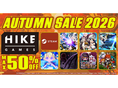�uHIKE GAMES �I�[�^���Z�[��2026�v���{���X�^�[�g�ISteam�Łu���ɍD�]�v96%�́wCONERU -DIMENSION GIRL-�x���ΏہI�wARIA CHRONICLE�x�͔��z��