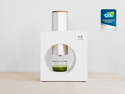 美味しい抹茶を、誰でも簡単に楽しめる「Cuzen Matcha」、世界最大の家電展示会CESにて「CES 2020 イノベーション賞」を受賞