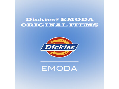 「EMODA(エモダ)」ワークウェアブランド「Dickies(R)」との別注アイテムを3月15日に発売