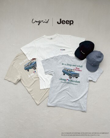 「Ungrid(アングリット)」アメリカの自動車メーカー「Jeep(R)(ジープ)」との初の別注アイテムを発売
