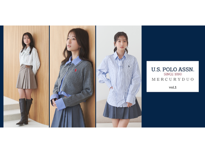 「MERCURYDUO（マーキュリーデュオ）」が、設立135周年を迎えた「U.S. POLO ASSN....
