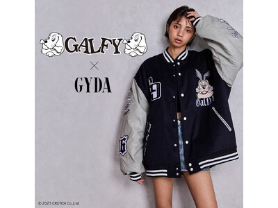 「GYDA（ジェイダ）」アパレルブランド「GALFY(ガルフィー）」 とのコラボレーションアイテムを9月12日(金)に予約販売開始