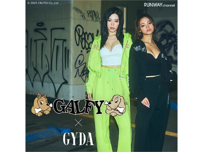”懐かしいのに新しい”「GYDA（ジェイダ）」×「GALFY（ガルフィー）」コラボアイテムの最旬WEBカタログを10月24日(金)に公開